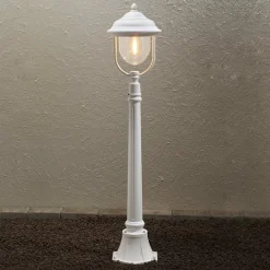 Romantische padlamp PARMA, wit