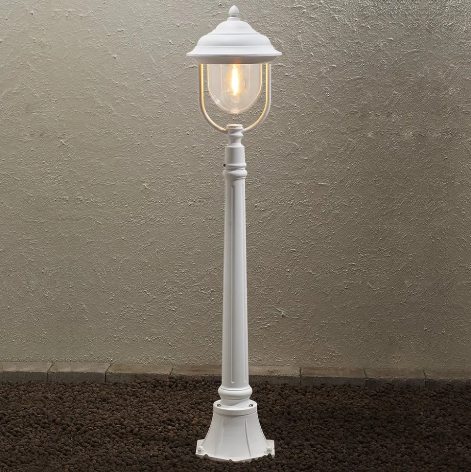 Romantische padlamp PARMA, wit