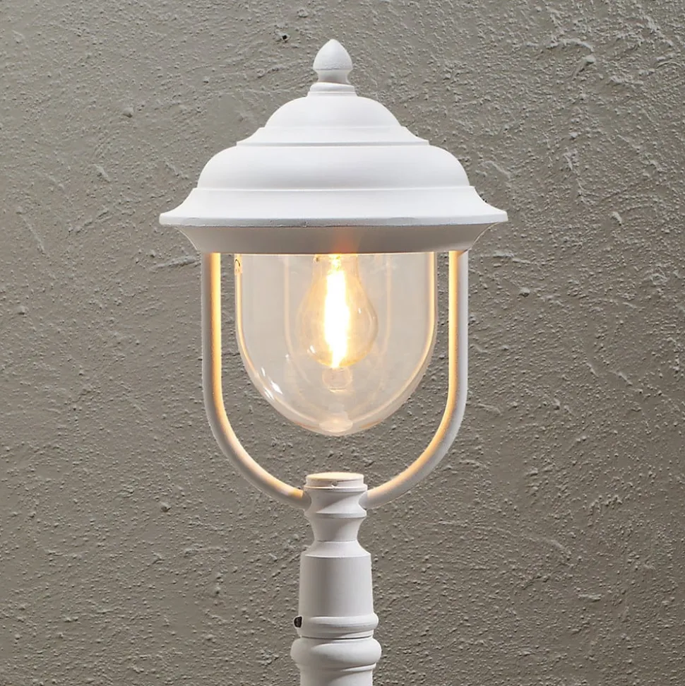 Romantische padlamp PARMA, wit