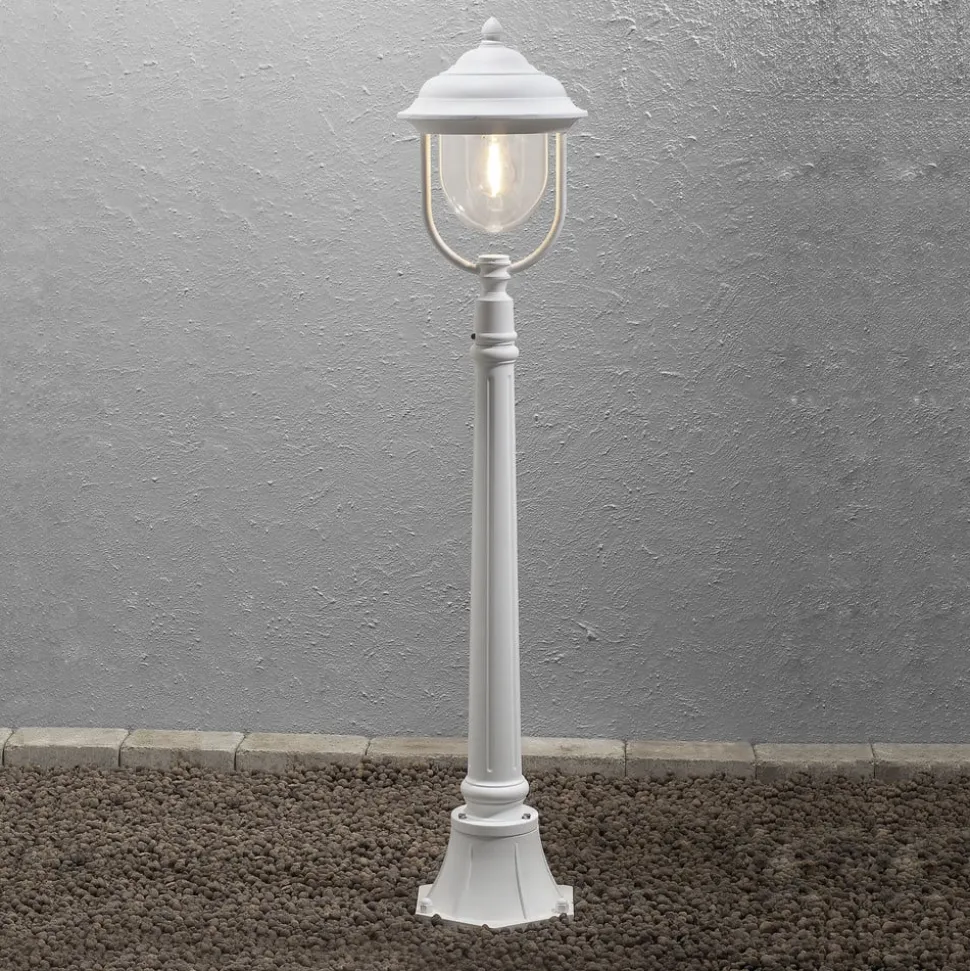 Romantische padlamp PARMA, wit