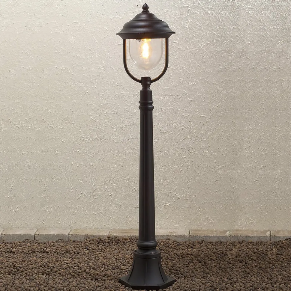 Romantische padlamp PARMA, zwart