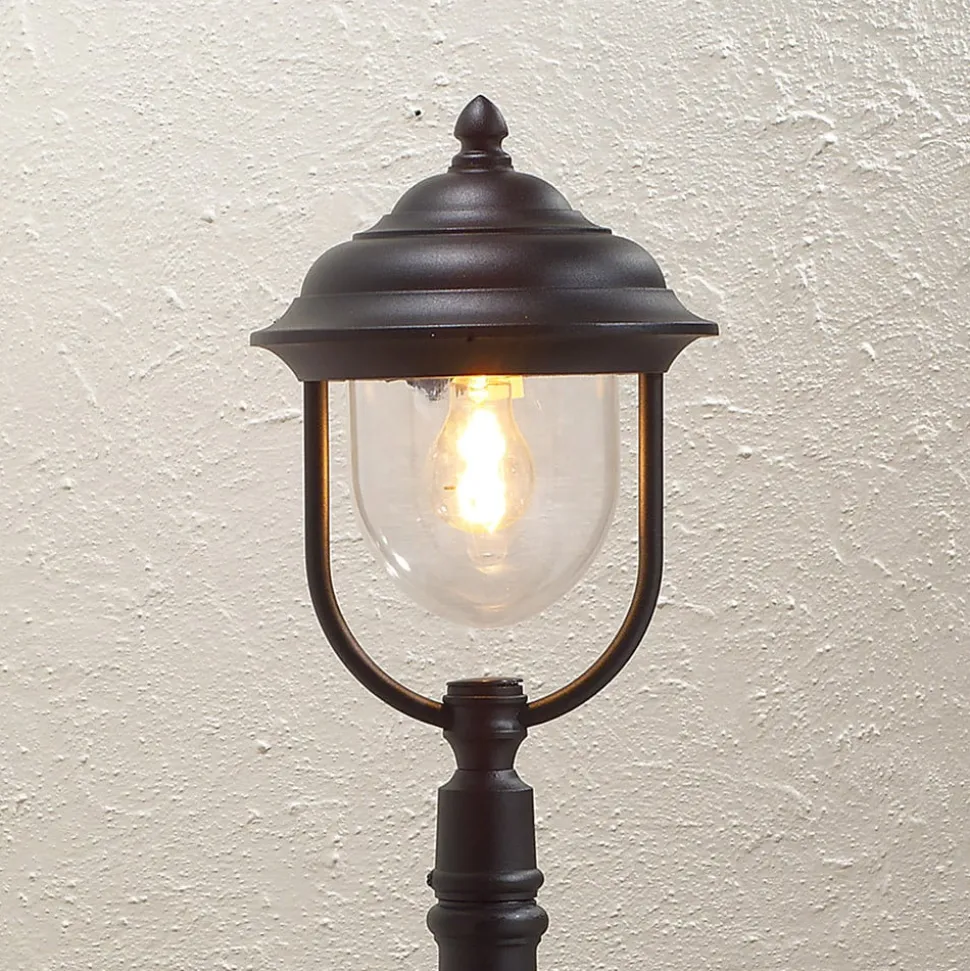 Romantische padlamp PARMA, zwart