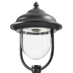 Romantische padlamp PARMA, zwart