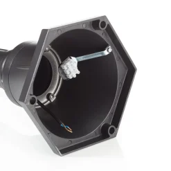 Romantische padlamp PARMA, zwart