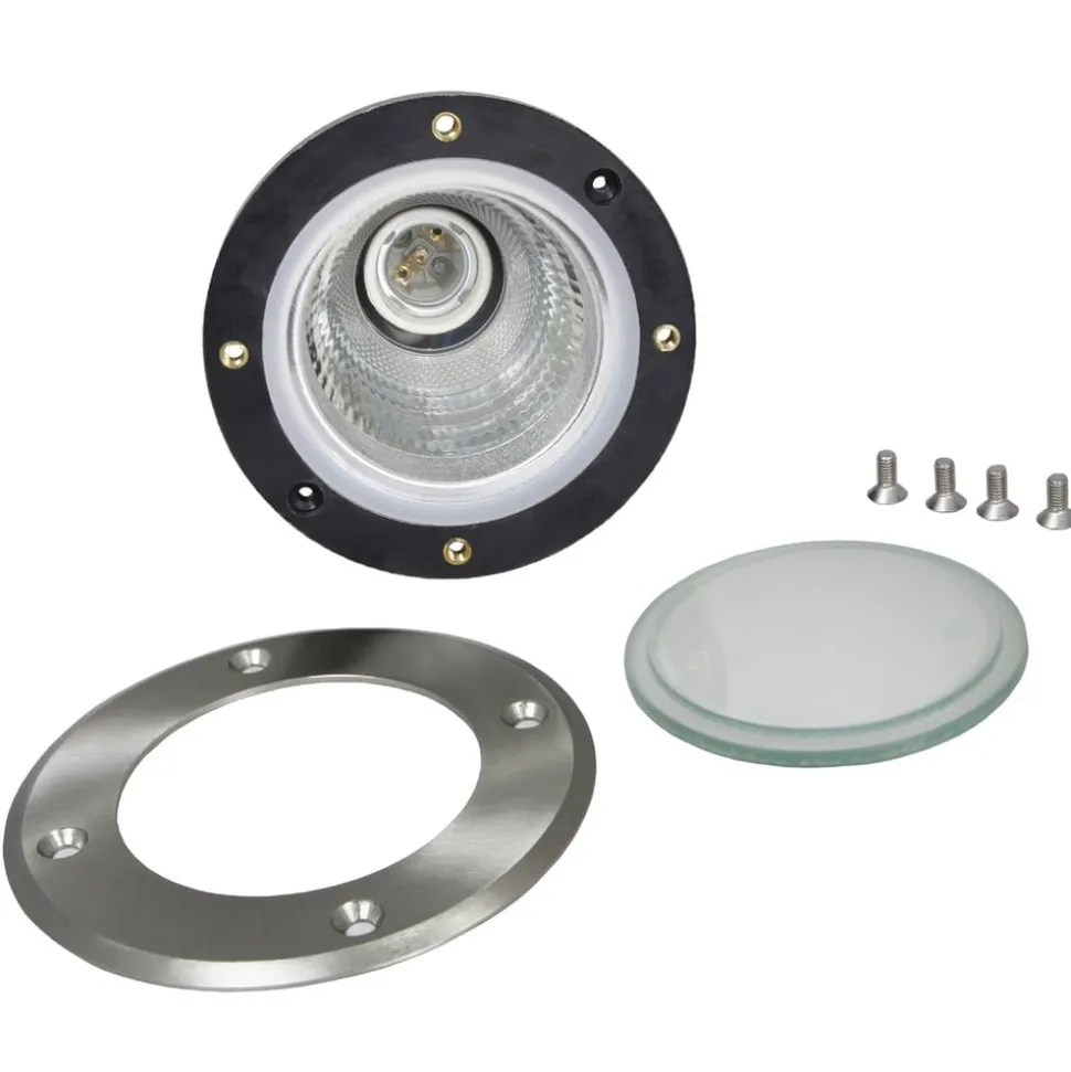 Ronde grondspot inbouwlamp Berlijn