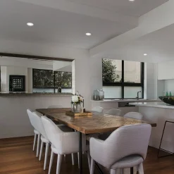 Ronde LED inbouwspot Rila in wit