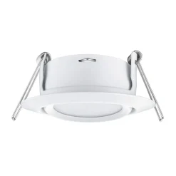 Ronde LED inbouwspot Rila in wit