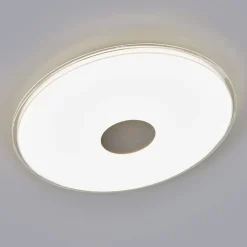 Ronde LED plafondlamp Shogun met glinsterlook