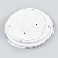 Ronde LED plafondlamp Shogun met glinsterlook