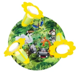 Rondell wandlamp Wildnis