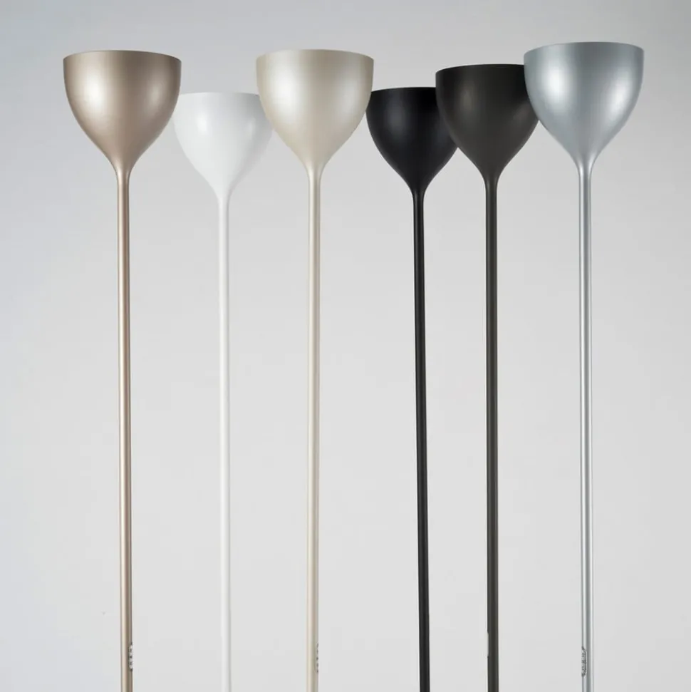 Rotaliana Drink LED vloerlamp, zwart mat