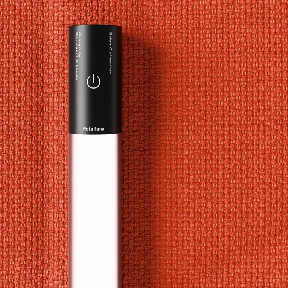 Rotaliana Eden Oak LED vloerlamp, roest