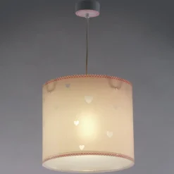 Roze hanglamp voor de kinderkamer Zoete dromen