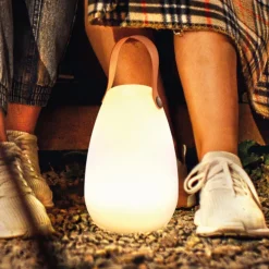 Ruby LED tafellamp met RGB kleurverandering, Ø 14 cm