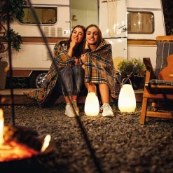 Ruby LED tafellamp met RGB kleurverandering, Ø 14 cm