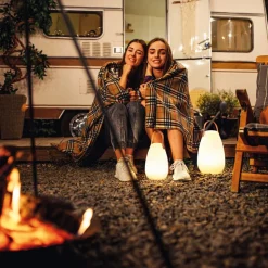 Ruby LED tafellamp met RGB kleurverandering, Ø 18 cm