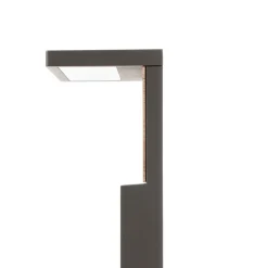 Ruka LED tuinpadverlichting met houten element, 60 cm