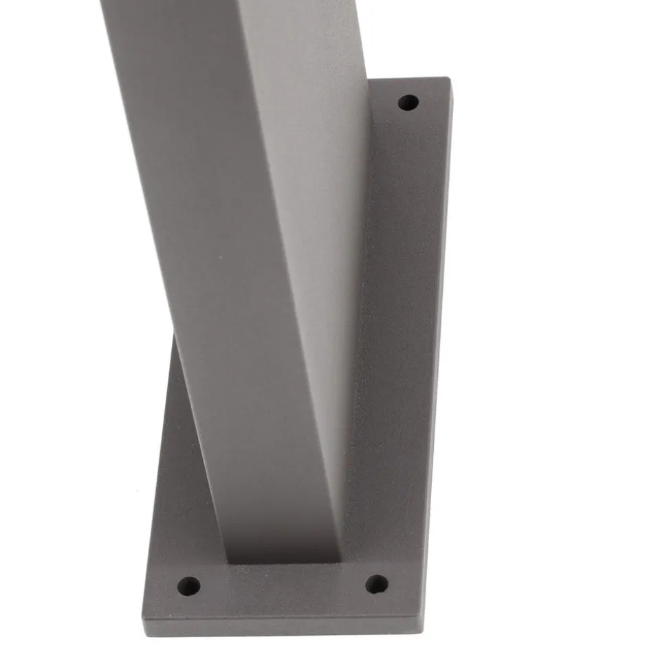 Ruka LED tuinpadverlichting met houten element, 60 cm