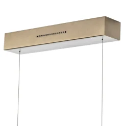 Runa LED hanglamp, brons, lengte 152 cm