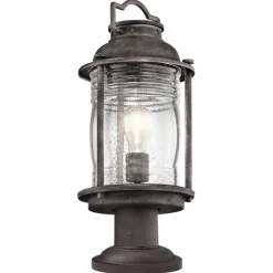 Rustiek ontworpen sokkellamp Ashland Bay