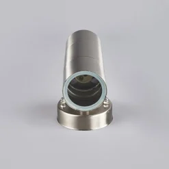 RVS buitenwandlamp hakon 2 lichts