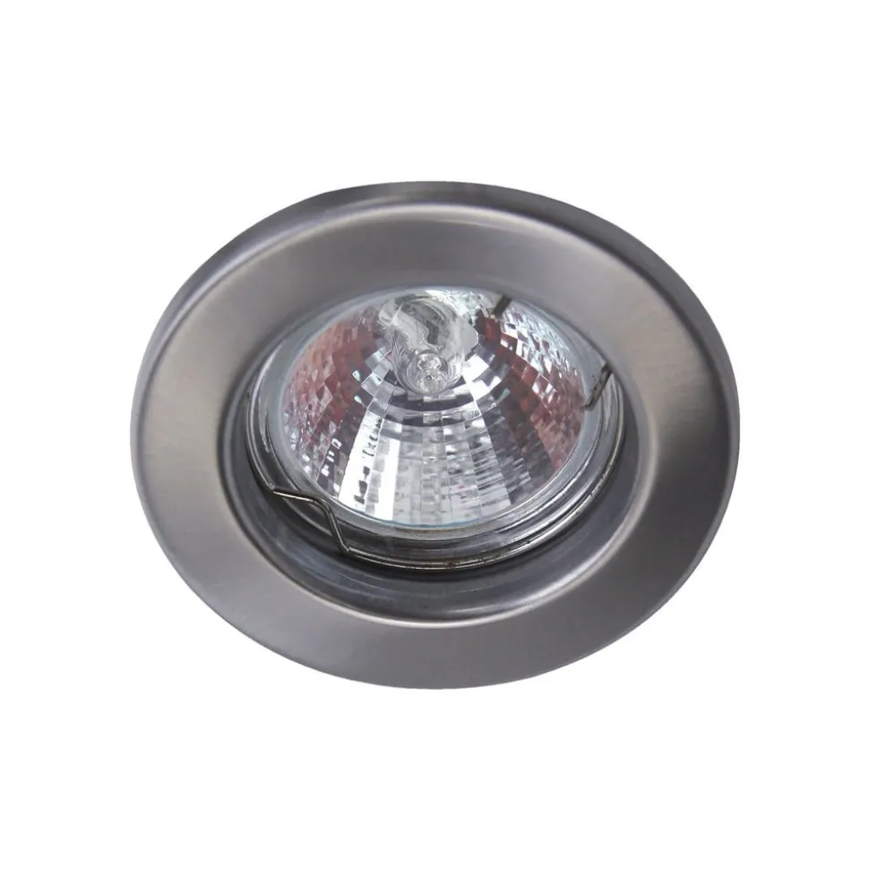 Rvs MR16-inbouwspot 12V, niet zwenkbaar