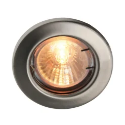 Rvs MR16-inbouwspot 12V, niet zwenkbaar