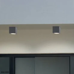 RZB HB 111 LED buiten plafondlamp hoekig 830 19°