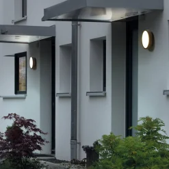 RZB HB 108 LED buitenwandlamp cirkel, frontaal