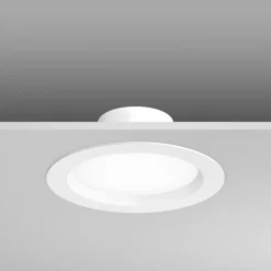 RZB HB 801 LED inbouwdownlight IP54 Ø22,5cm 20W