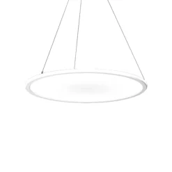 RZB Sidelite Eco hanglamp Ø 58cm opaal 4.000 K