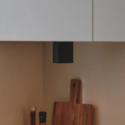 Sabonis Oppervlakte downlight, GU10, aluminium, zwart