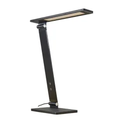 Salome - dimbare LED bureaulamp, zwart