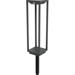 Saura LED sokkellamp op zonne-energie met bewegingsmelder