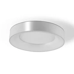 Sauro LED plafondlamp, Ø 40 cm, zilver