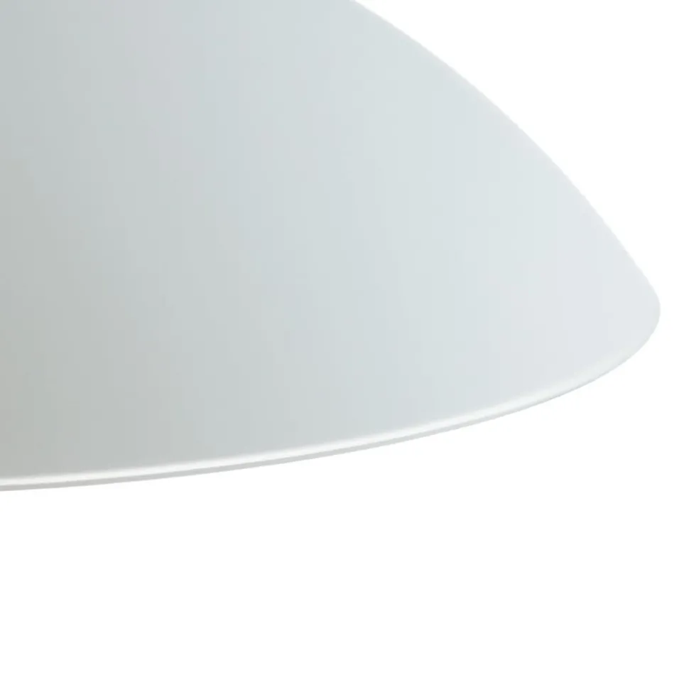 Schemerlamp Solo 1, nikkel, wit