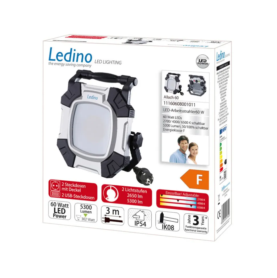 Schijnwerper Allach 60 CCT 2-staps schakelaar