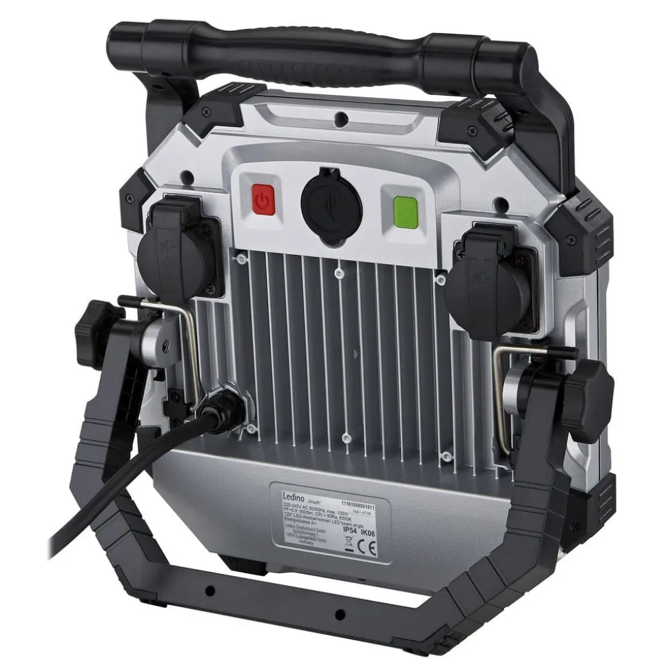 Schijnwerper Allach, dimbaar, 2 stopcontacten