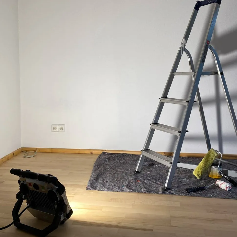 Schijnwerper Allach, dimbaar, 2 stopcontacten