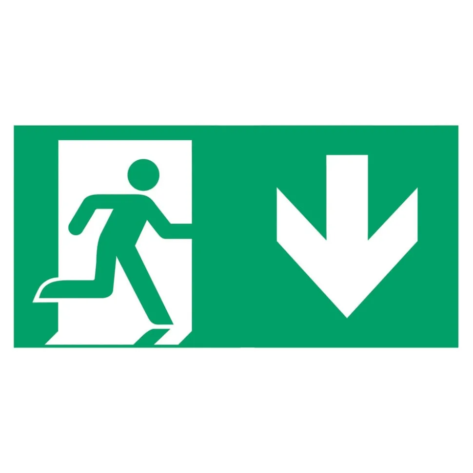 Schild nooduitgang type A voor C-Lux standaard