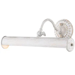 Schilderij verlichting Renoir in wit, 2 x E14 25 W