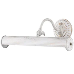 Schilderij verlichting Renoir in wit, 2 x E14 25 W