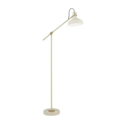 Schiller vloerlamp, kaki, metaal, 153 cm hoog, verstelbaar