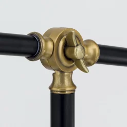 Schiller vloerlamp, zwart, metaal, 153 cm, verstelbaar