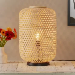 Schöner Wohnen Calla vloerlamp naturel hoogte 63 cm