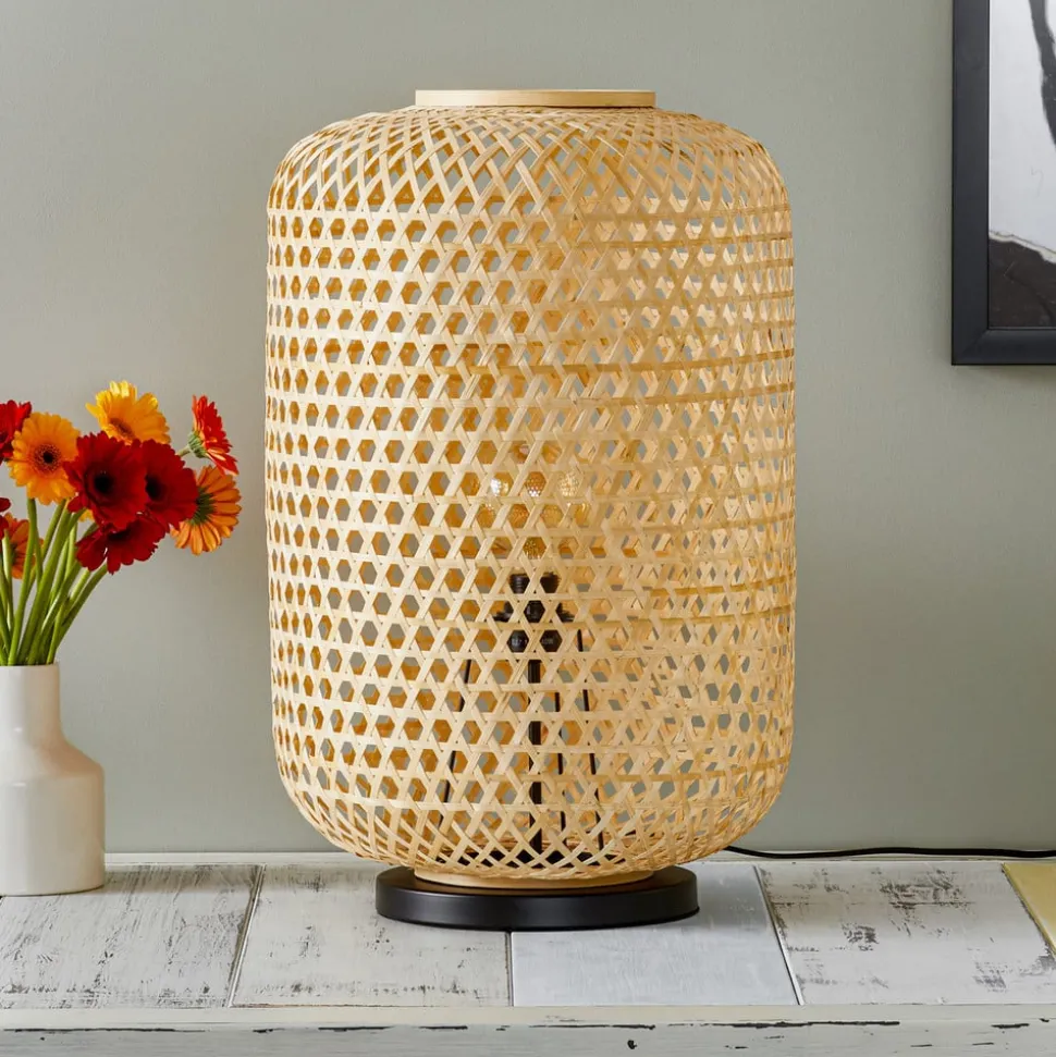 Schöner Wohnen Calla vloerlamp naturel hoogte 63 cm