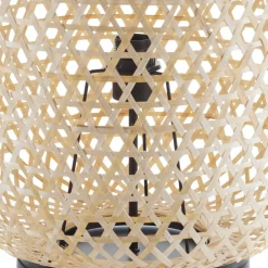 Schöner Wohnen Calla vloerlamp naturel hoogte 63 cm