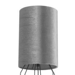 Schöner Wohnen Grace vloerlamp zilver