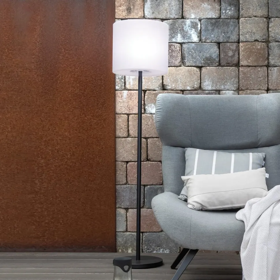 Schöner Wohnen Mina solar-LED accu-vloerlamp