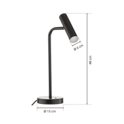 Schöner Wohnen Stina LED tafellamp, zwart